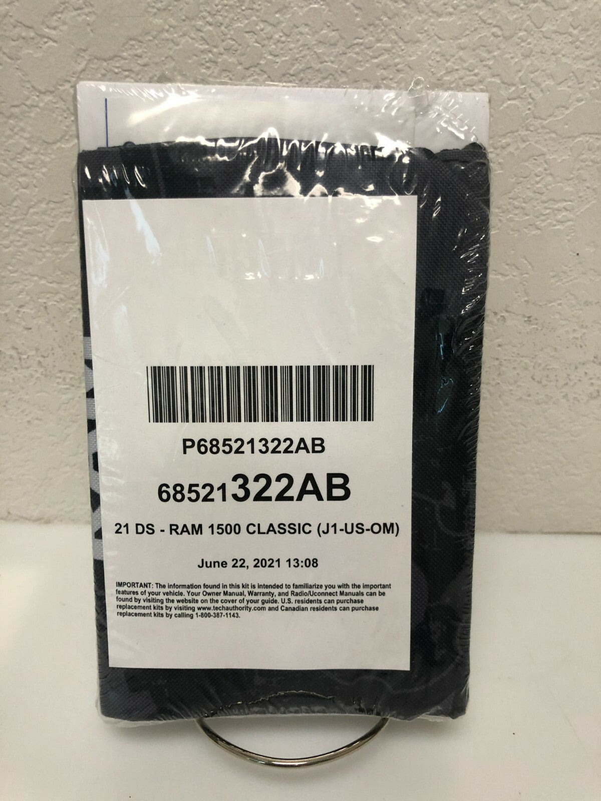2021 Dodge Ram 1500 Classic OEM Owner's Manual Factory Sealed w/Free Shipping!!!