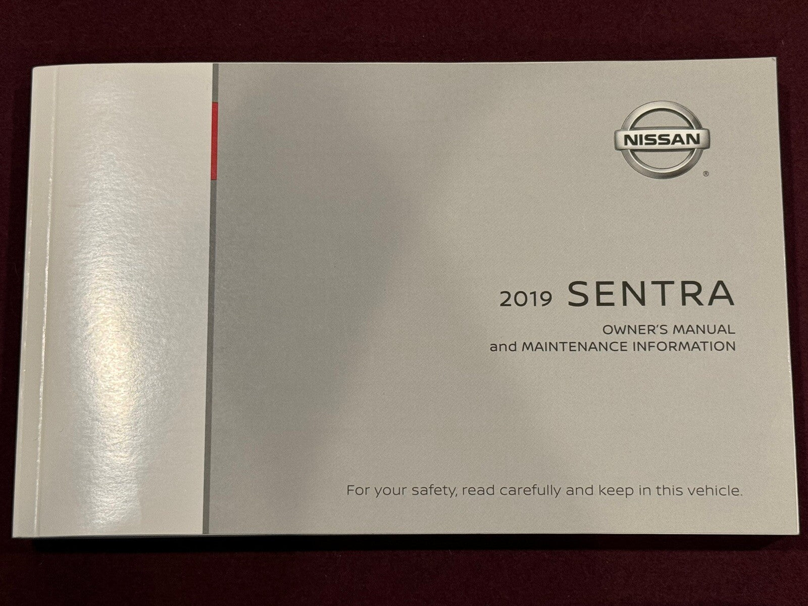 2019 Genuine OEM Nissan Sentra Owner's Manual Set w/Nissan Connect Manual