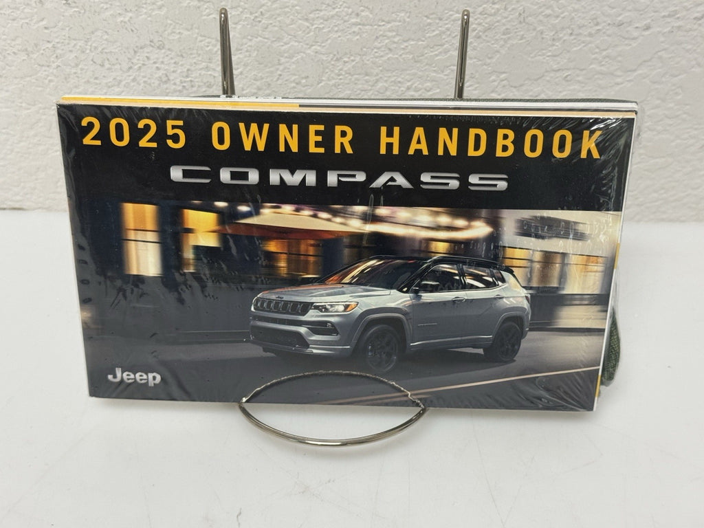 New Sealed 2025 Jeep Compass Owner's Manual Kit - P/N P68678578AB Free Shipping!