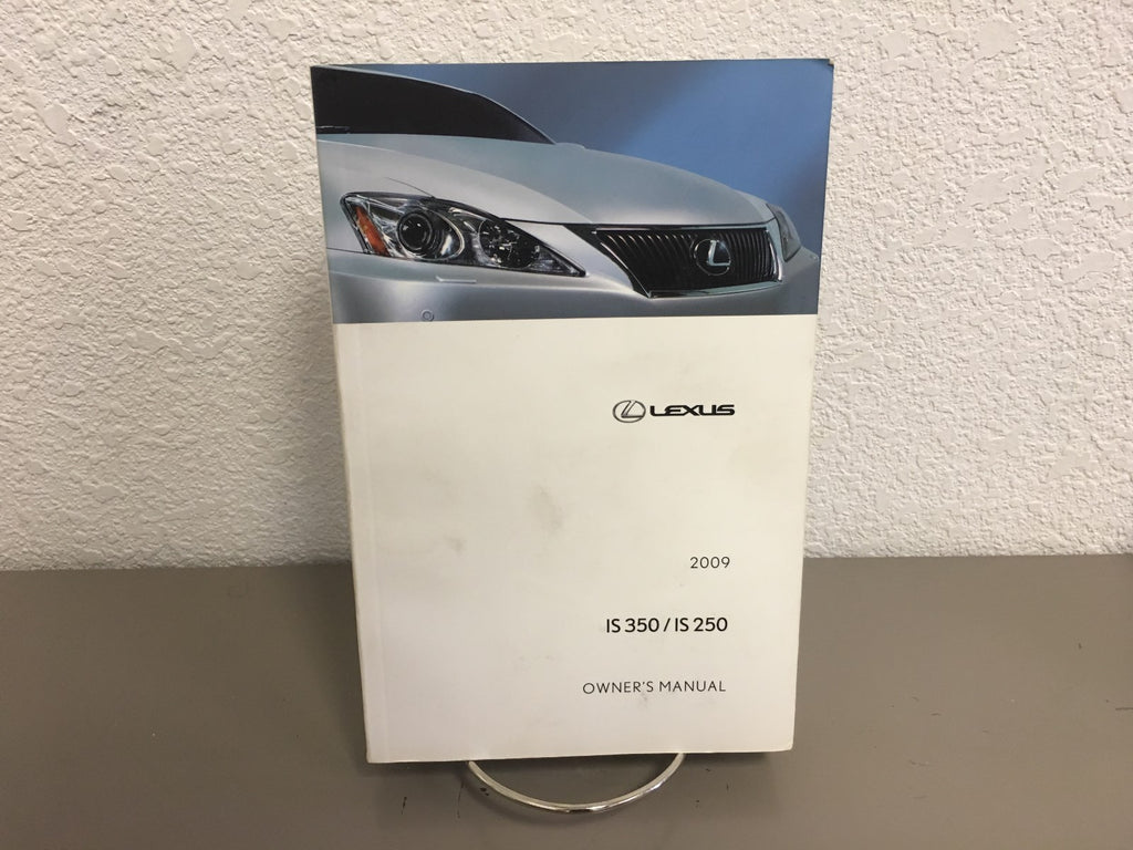 2009 Lexus IS 350 Genuine OEM Owner's Manual Set w/Lexus Case-Free Shipping