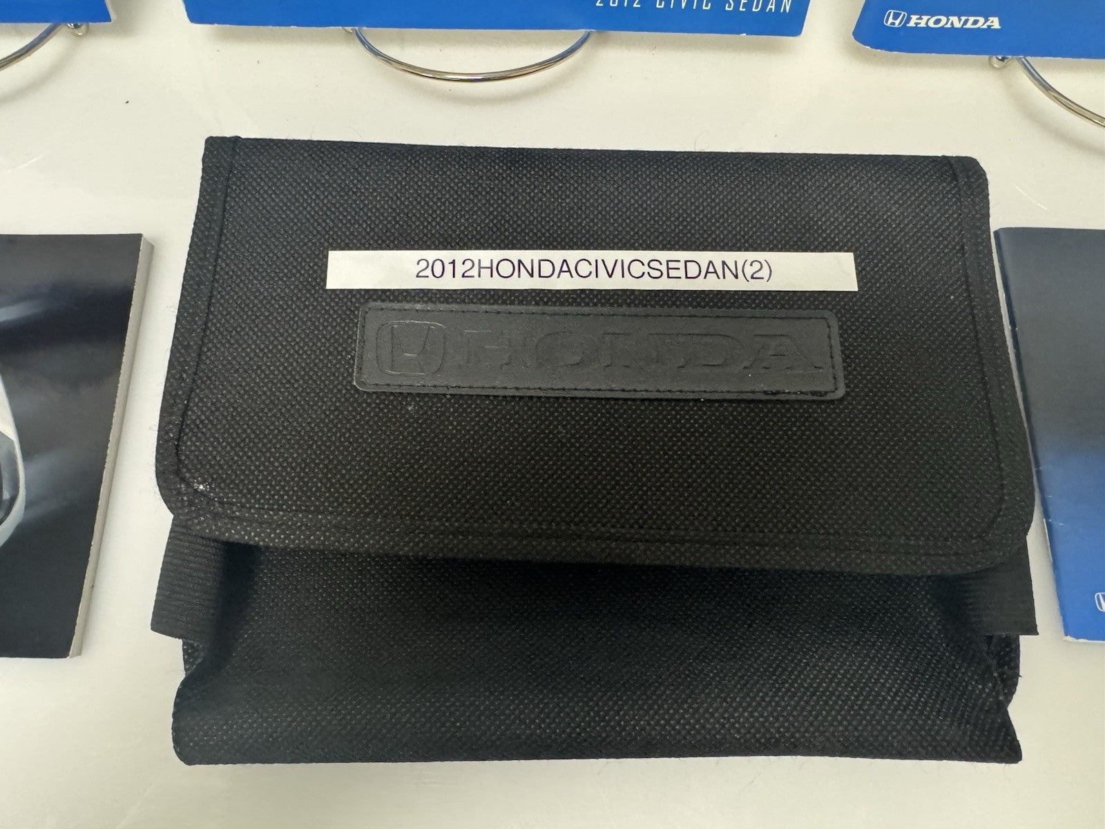 2012 Honda Civic Sedan Genuine OEM Owner's Manual Set w/Case