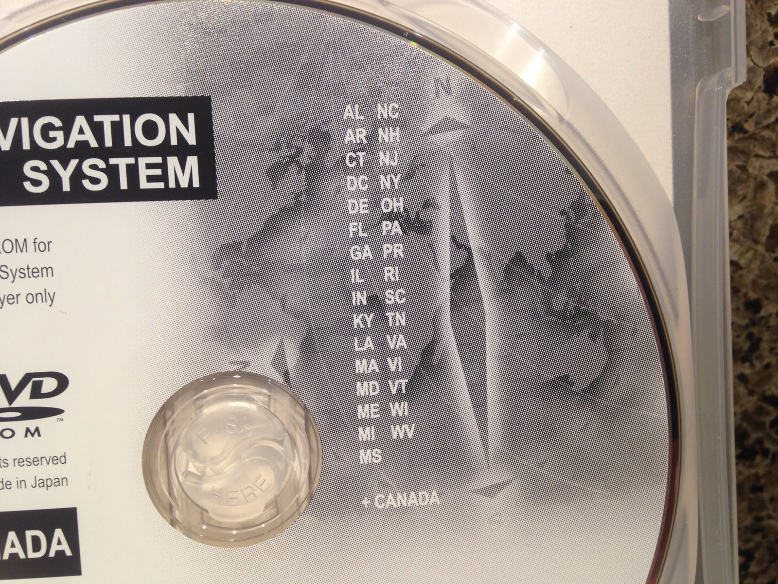 Jaguar XF XK XKR Navigation DVD 6W83-10E898-BD Map 2007-2008 East & West 2 Discs