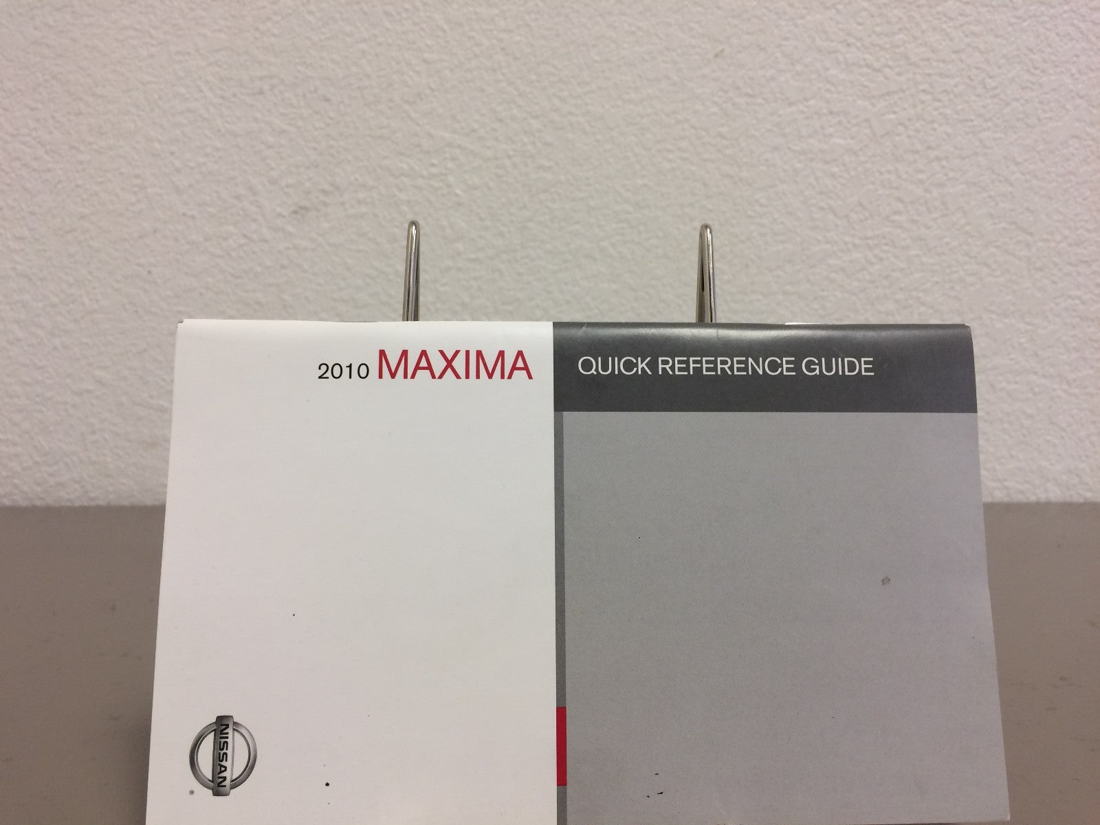 2010 Nissan Maxima Genuine OEM Owner's Manual Set with Free Shipping!