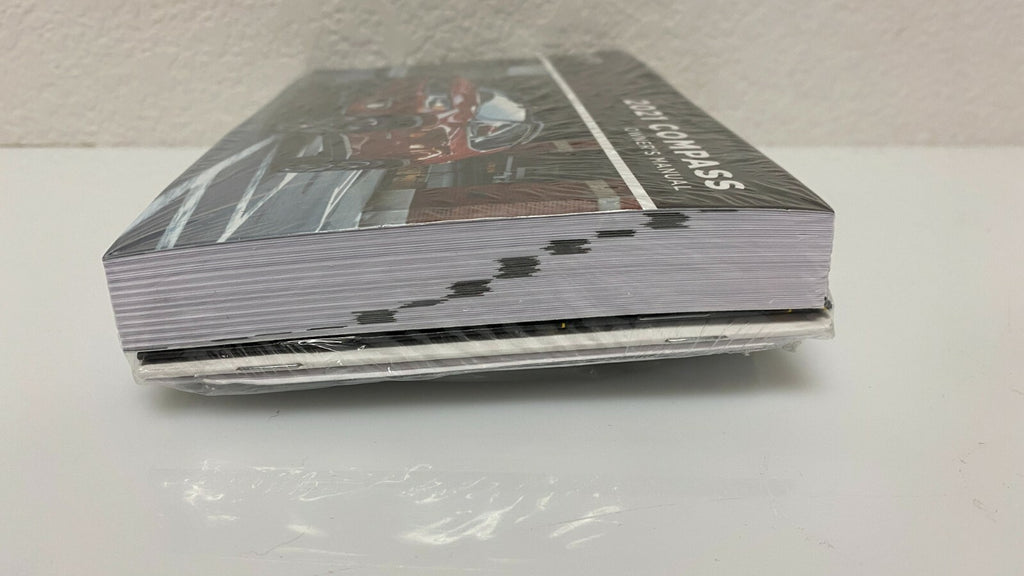 New Sealed 2021 Jeep Compass Owner's Manual Kit - P/N P68510206AB Free Shipping!