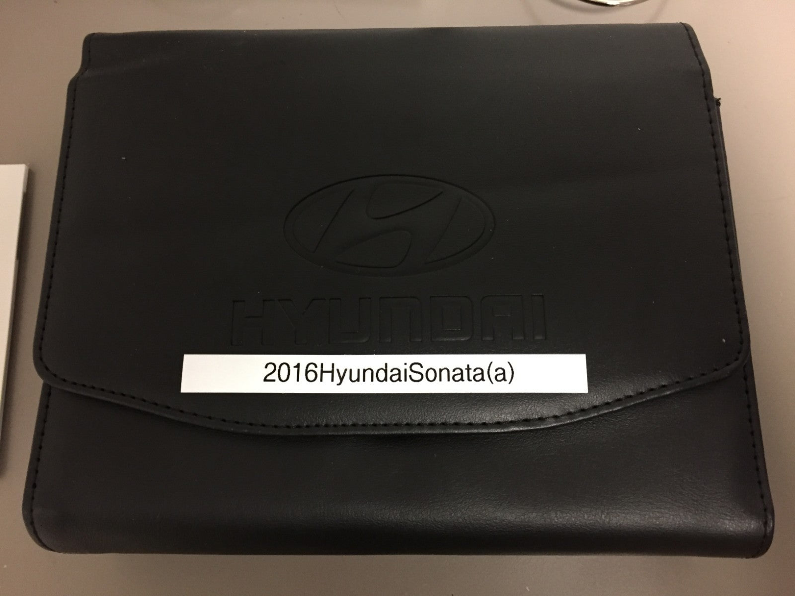 2016 Hyundai Sonata Genuine OEM Owner's Manual Set w/Navigation Manual & Case