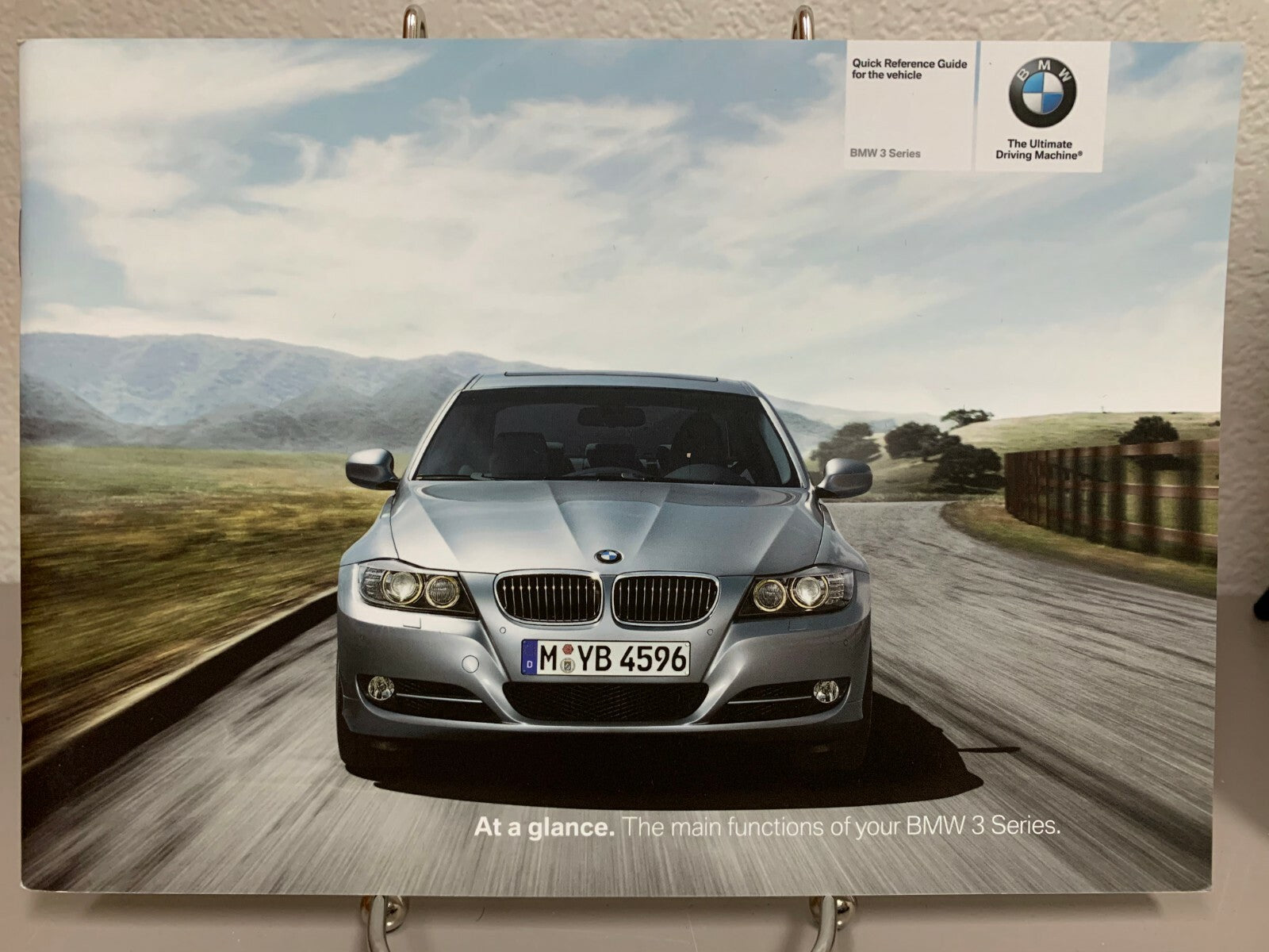 2011 BMW 3-Series Sedan/Sports Wagon Genuine OEM Owner's Manual Set w/BMW Case