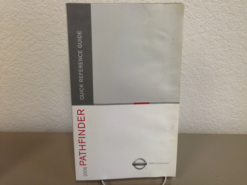 2006 Nissan Pathfinder Genuine OEM Owner's Manual Set w/Nissan Case--Ships Free!