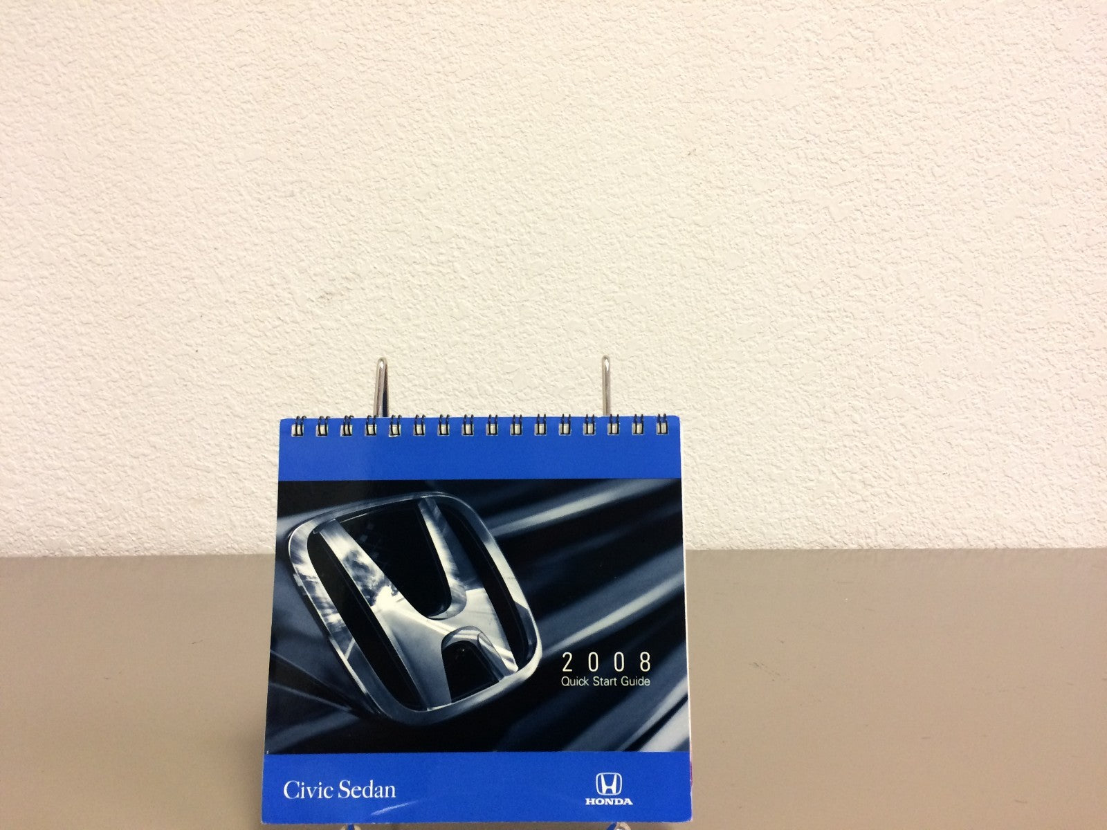 2008 Honda Civic Sedan Genuine OEM Owner's Manual Set w/Bonus Key FOB-Ships Free