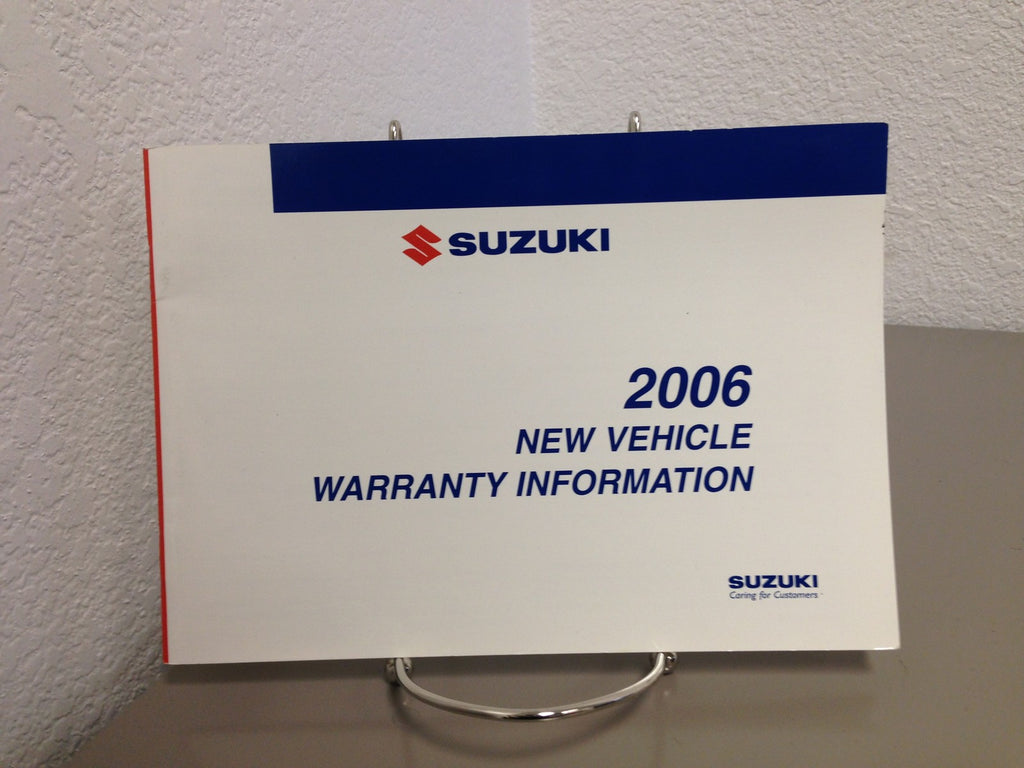 2006 Suzuki Grand Vitara Genuine OEM Owner's Manual w/ Supplements & Case