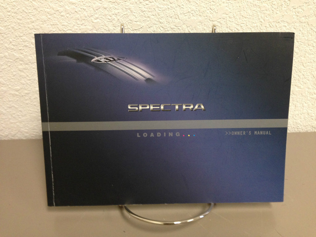 2005 Kia Spectra Genuine OEM Owner's Manual Set w/Case -- Free Shipping!