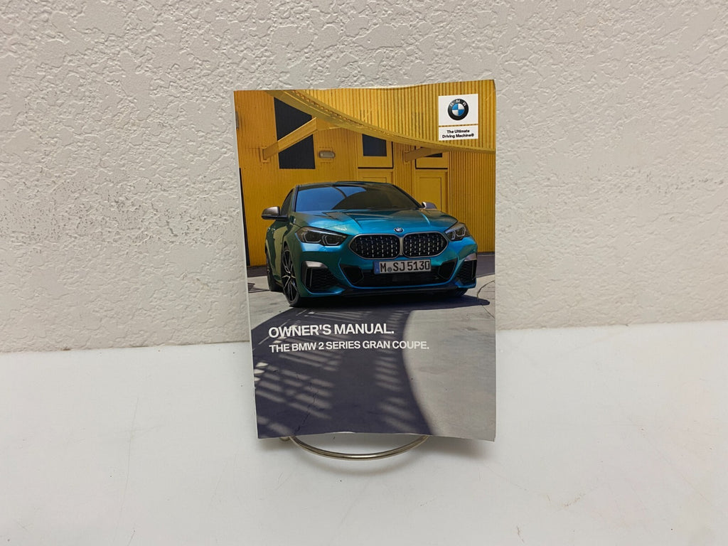 2021 BMW 2 Series Gran Coupe 228i M325i XDrive 2er OEM Owner's Manual w/Case