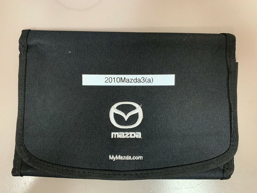 2010 Mazda 3 Genuine OEM Owner's Manual Set with Mazda Case--Free Shipping!!!