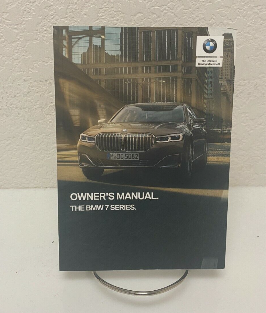 2020 BMW 7 Series Sedan 750Li 750i 740Li M760Li xDrive OEM Owner's Manual w/Case