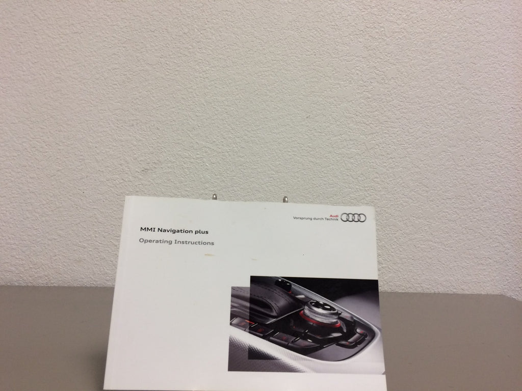 2010 Audi A4 Sedan Genuine OEM Owners Manual Set w/Navigation Manual & Audi Case