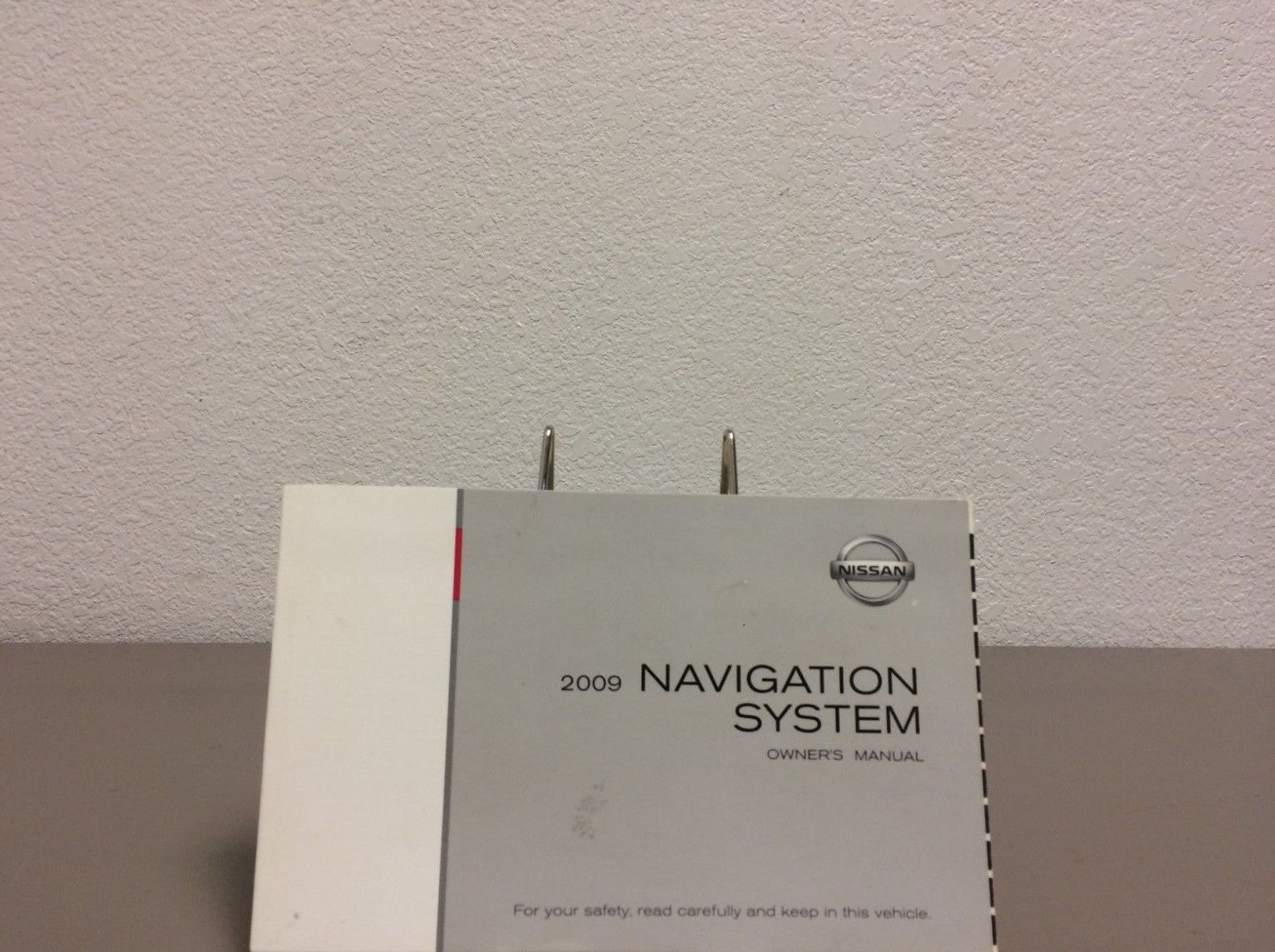 2009 Nissan Maxima Genuine OEM Owner's Manual Set with Navigation Manual & Case