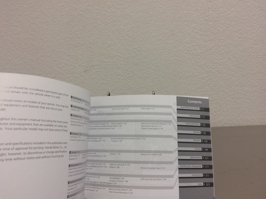 2014 Acura TSX Sedan Genuine OEM Owner's Manual Set w/Navigation Manual and Case