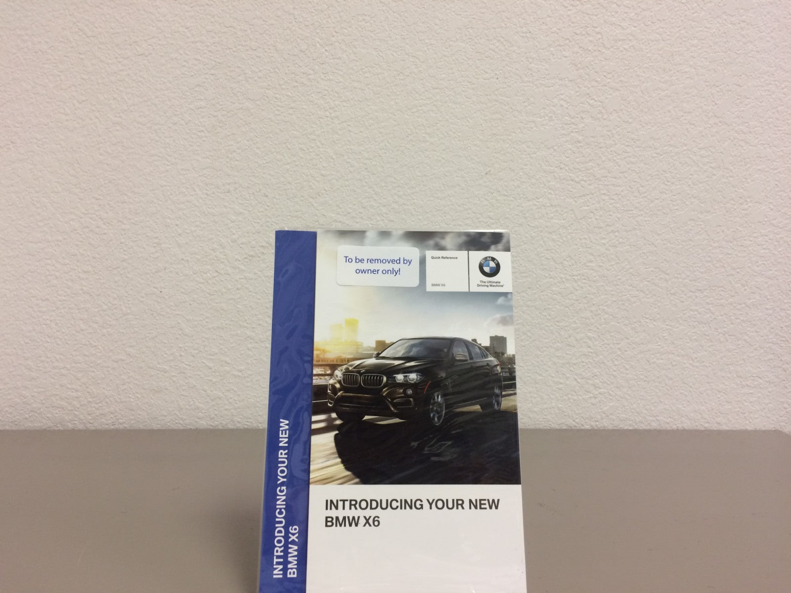 2016 BMW X6 Owner's Manual Set w/Navigation Manual and Factory Case--Ships Free!