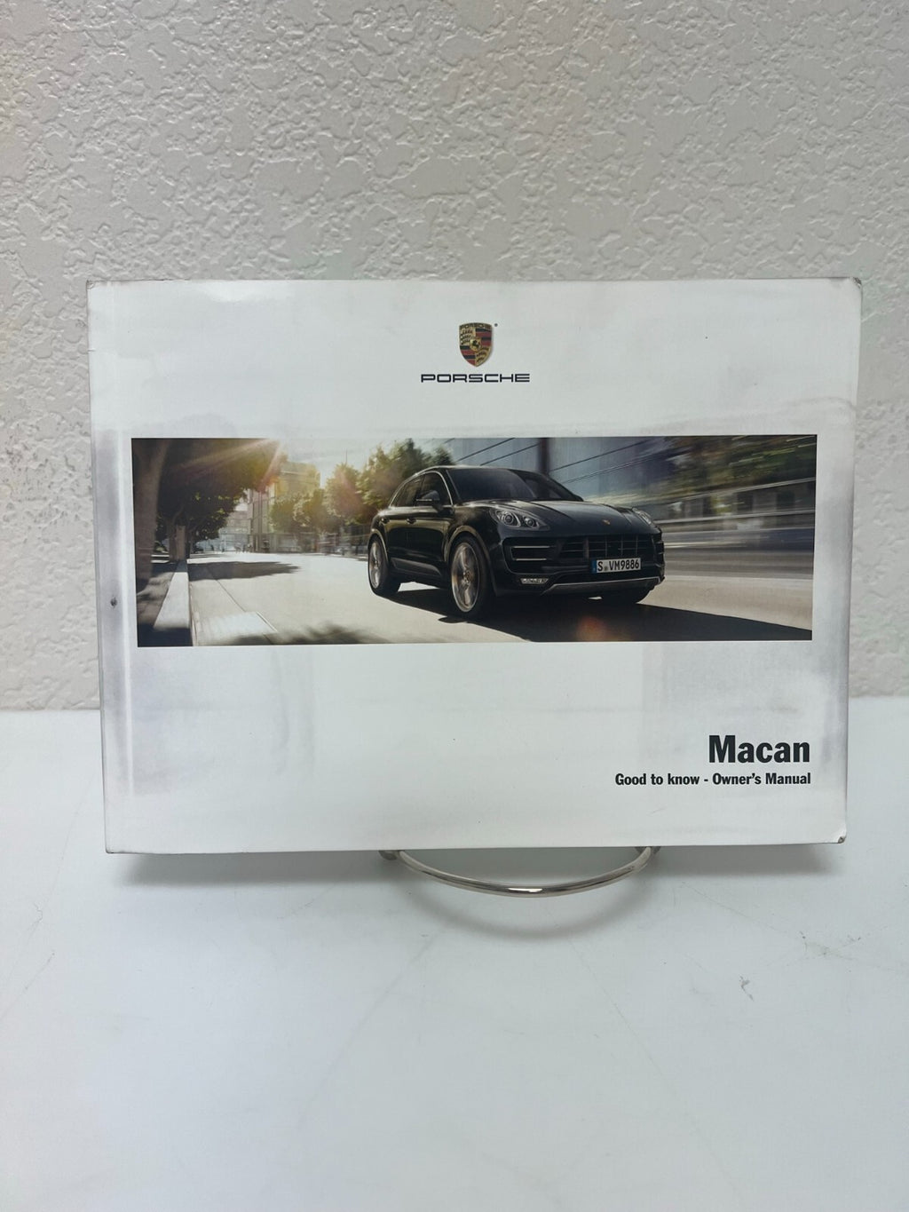 2017 Porsche Macan OEM Owner's Manual w/Supplementals & logo case-Free Shipping!