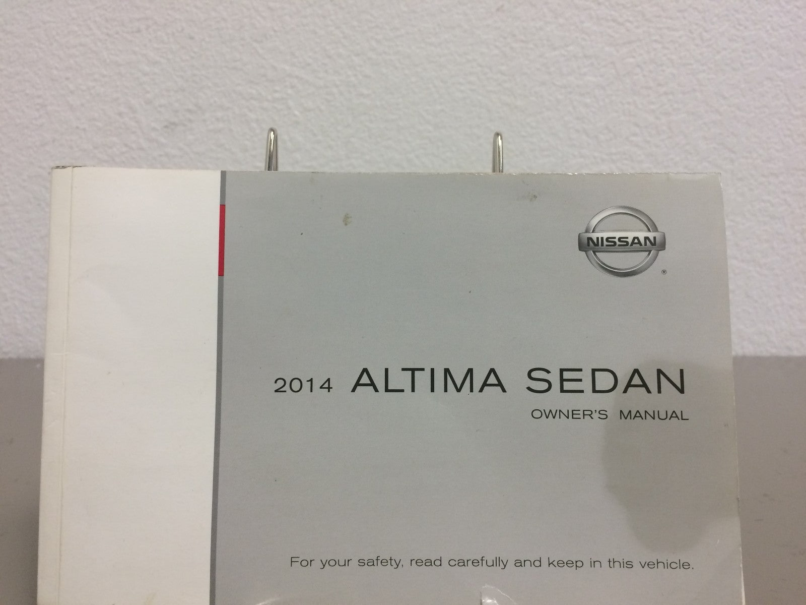 2014 Nissan Altima Sedan Genuine OEM Owner's Manual Set w/Nissan Case