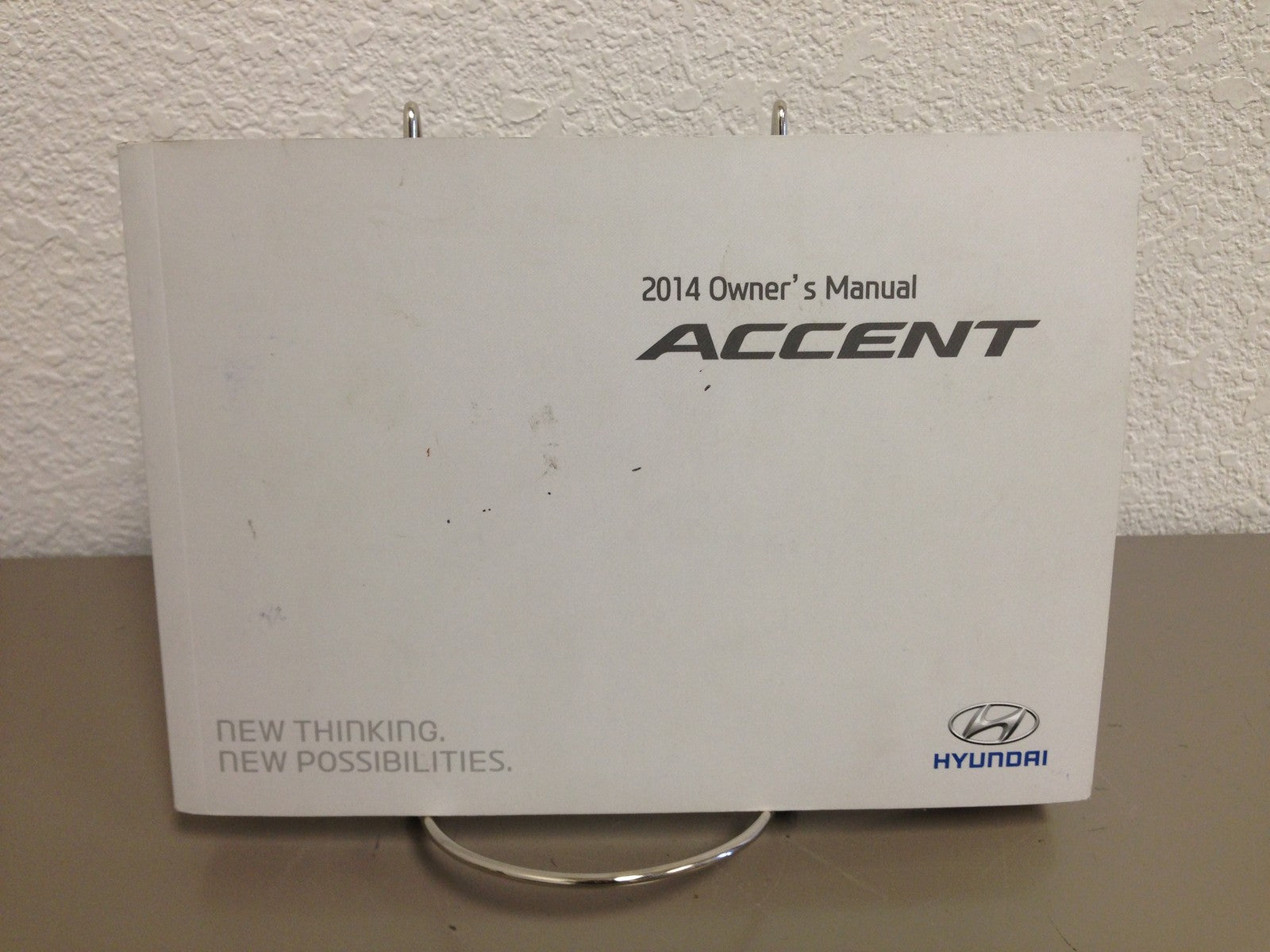 2014 Hyundai Accent OEM Owner's Manual w/ Supplements & Case