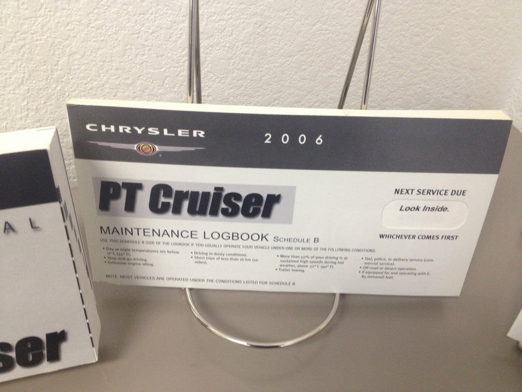 2006 Chrysler PT Cruiser Genuine OEM Owner's Manual Set with Case-Free Shipping