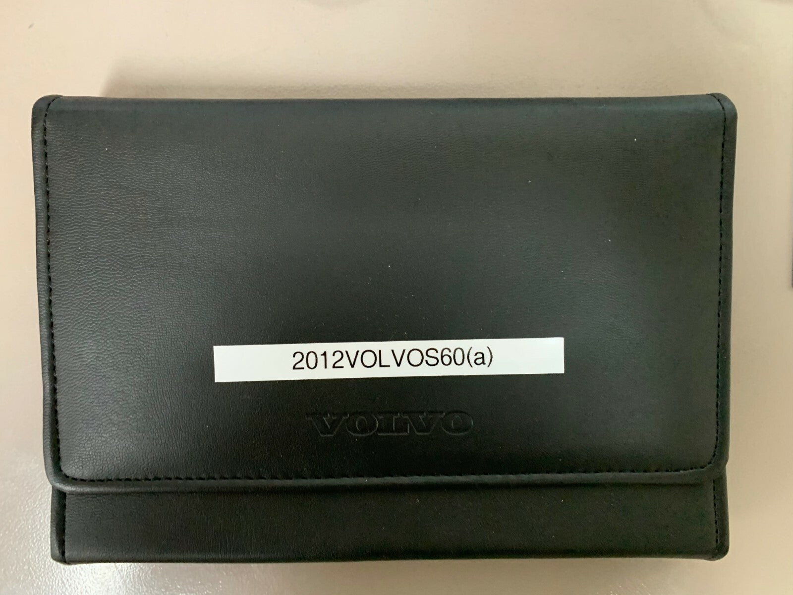 2012 Volvo S60 Genuine OEM Owner's Manual Set with Case--Free Shipping!