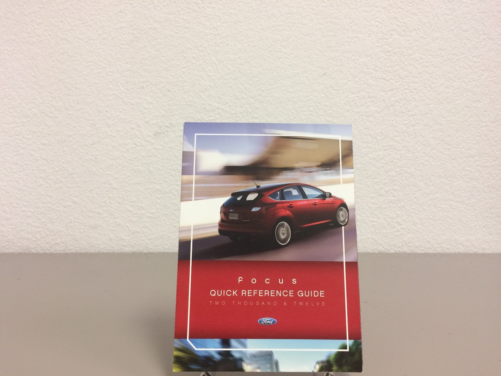 2012 Ford Focus Genuine OEM Owner's Manual w/Case and Bonus Key FOB