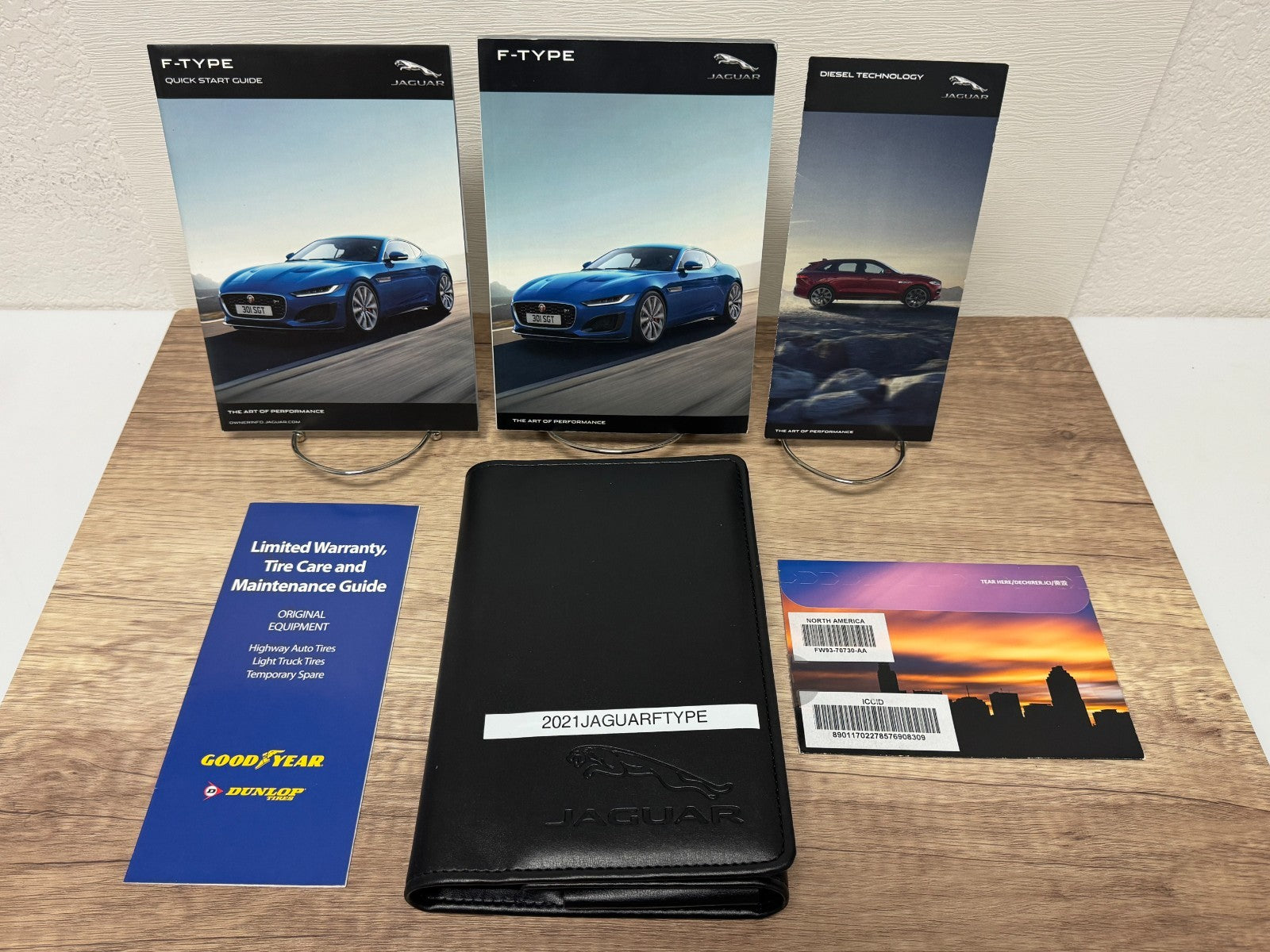 2021 Jaguar F-Type Genuine OEM Owner's Manual w/Case
