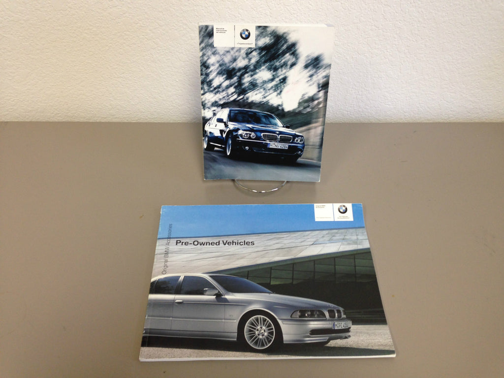 *RARE* 2006 BMW 7 Series OEM Owner's Manual in Spanish - Manual de instrucciones
