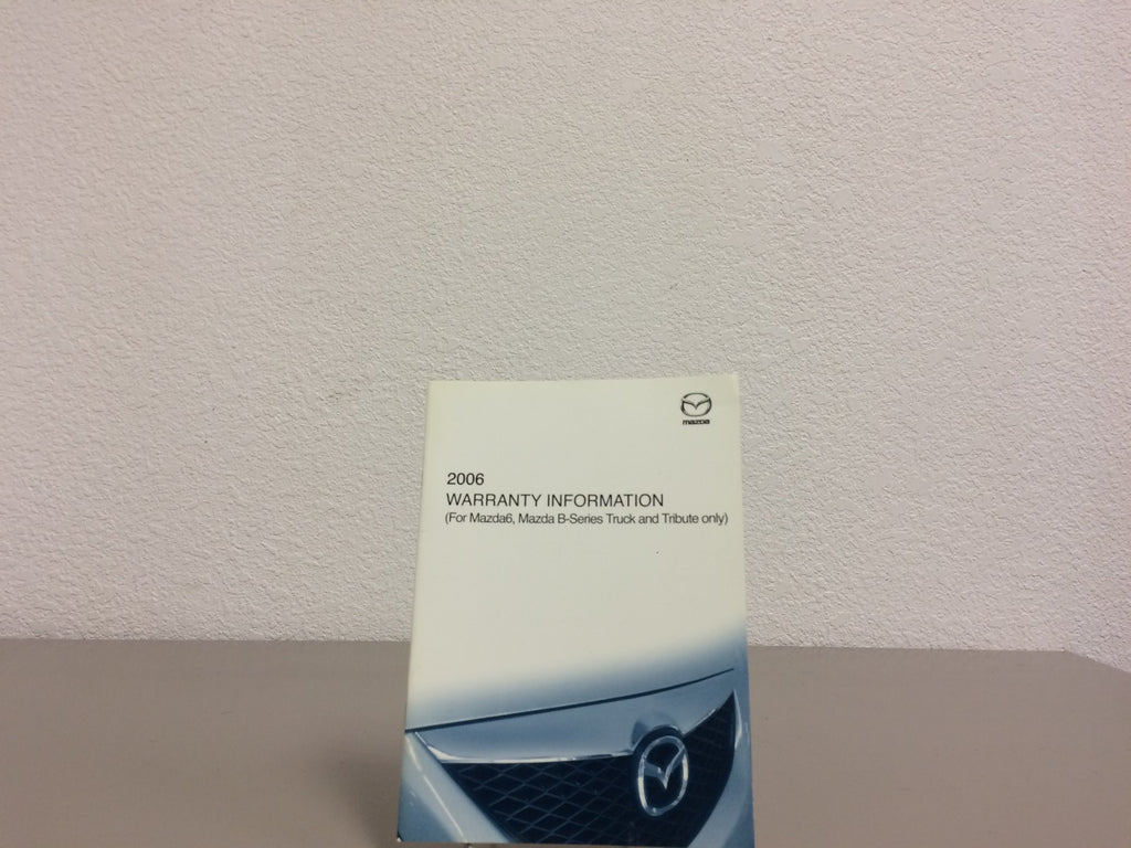 2006 Mazda 6 Genuine OEM Owner's Manual Set w/ Mazda Case-Free Shipping!!!!!!!!!