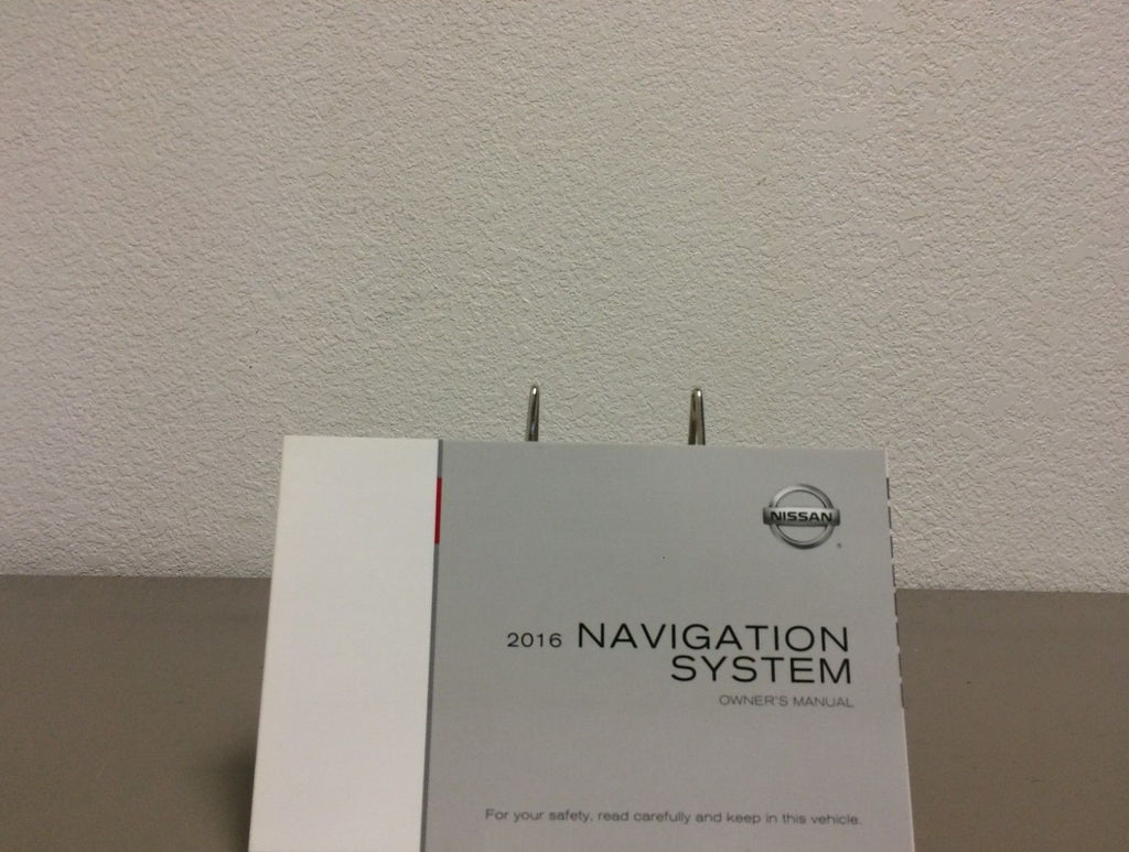 2016 Nissan Rogue Genuine OEM Owner's Manual Set w/Navigation Manual & Case