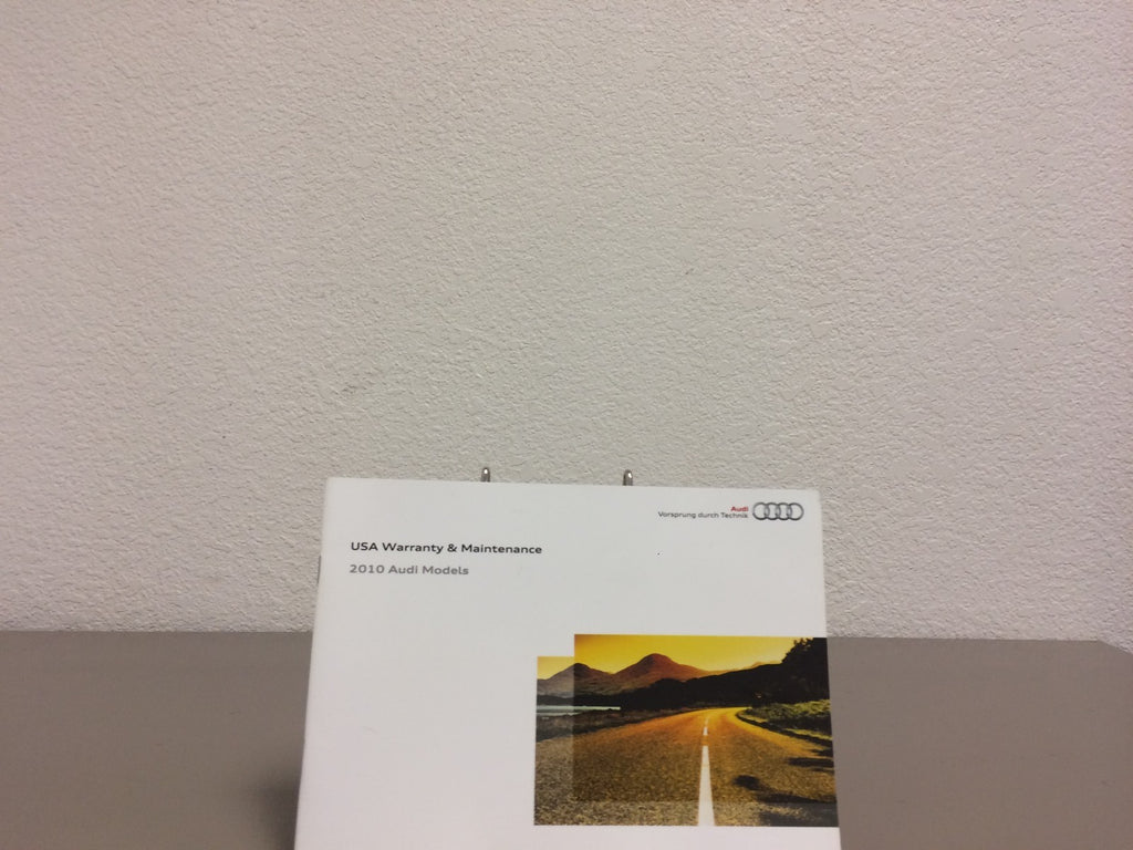 2010 Audi A4 Sedan Genuine OEM Owners Manual Set w/Navigation Manual & Audi Case