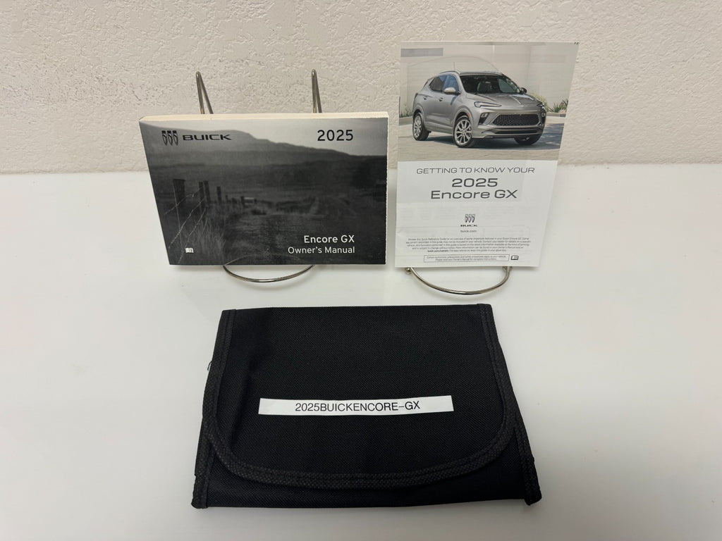 2025 Buick Encore GX Genuine OEM Owner's Manual Set With Case
