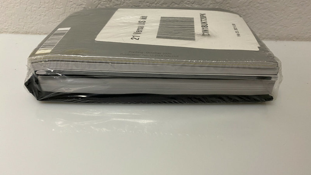 NEW STILL SEALED 2021 Nissan Versa Genuine OEM Owner's Manual Set Free Shipping