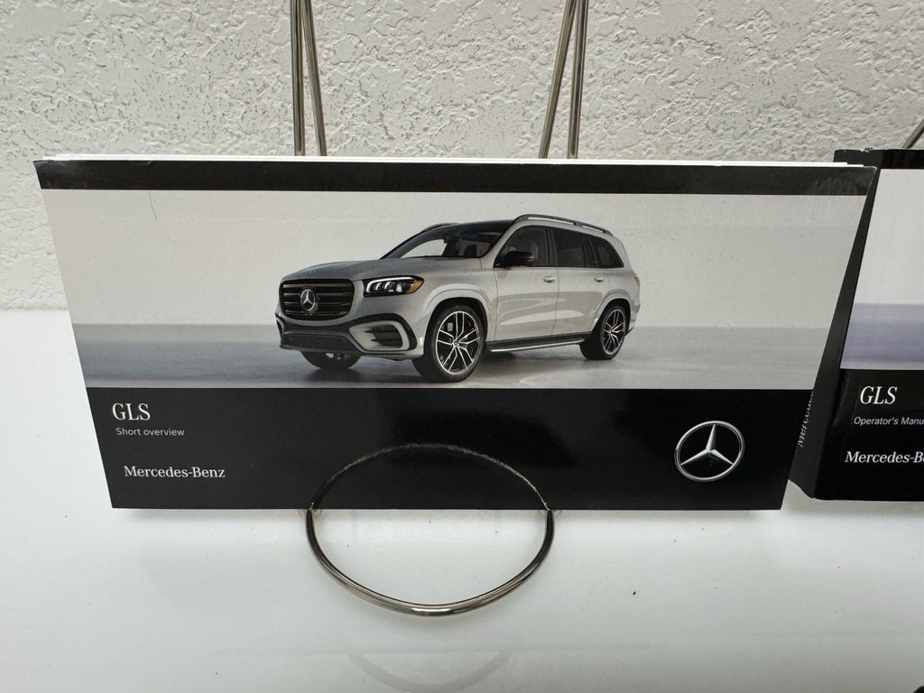 2025 Mercedes-Benz GLS Genuine OEM Owner's Manual Set w/Mercedes Case