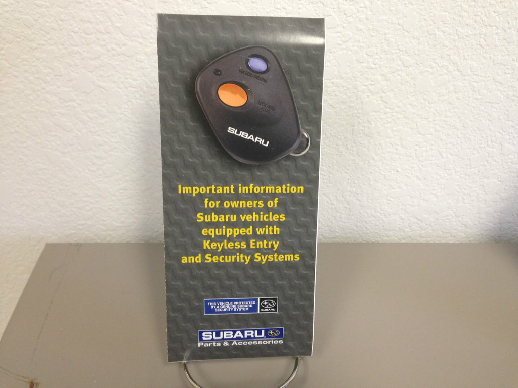 2003 Subaru Forester Genuine OEM Owner's Manual Set w/Subaru Case--Free Shipping