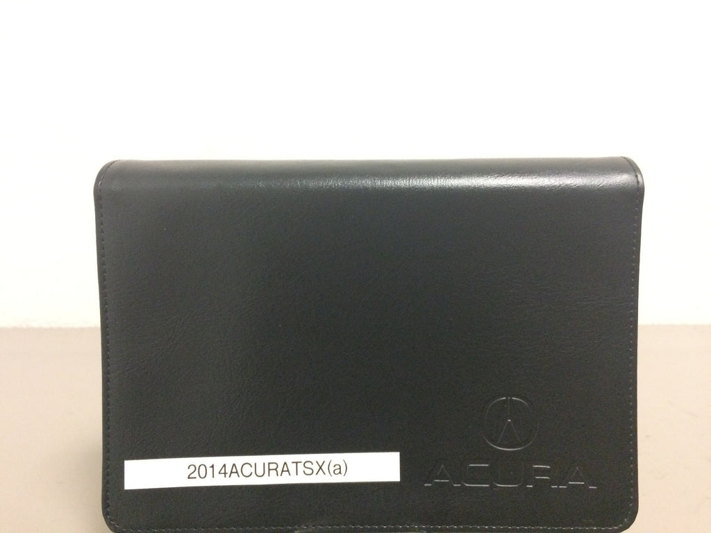 2014 Acura TSX Sedan Genuine OEM Owner's Manual Set w/Navigation Manual and Case