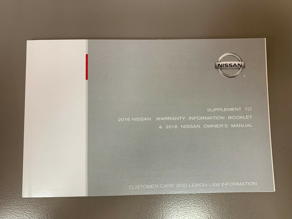 2016 Nissan Rogue Genuine OEM Owner's Manual Set w/Nissan Case--Free Shipping!!!