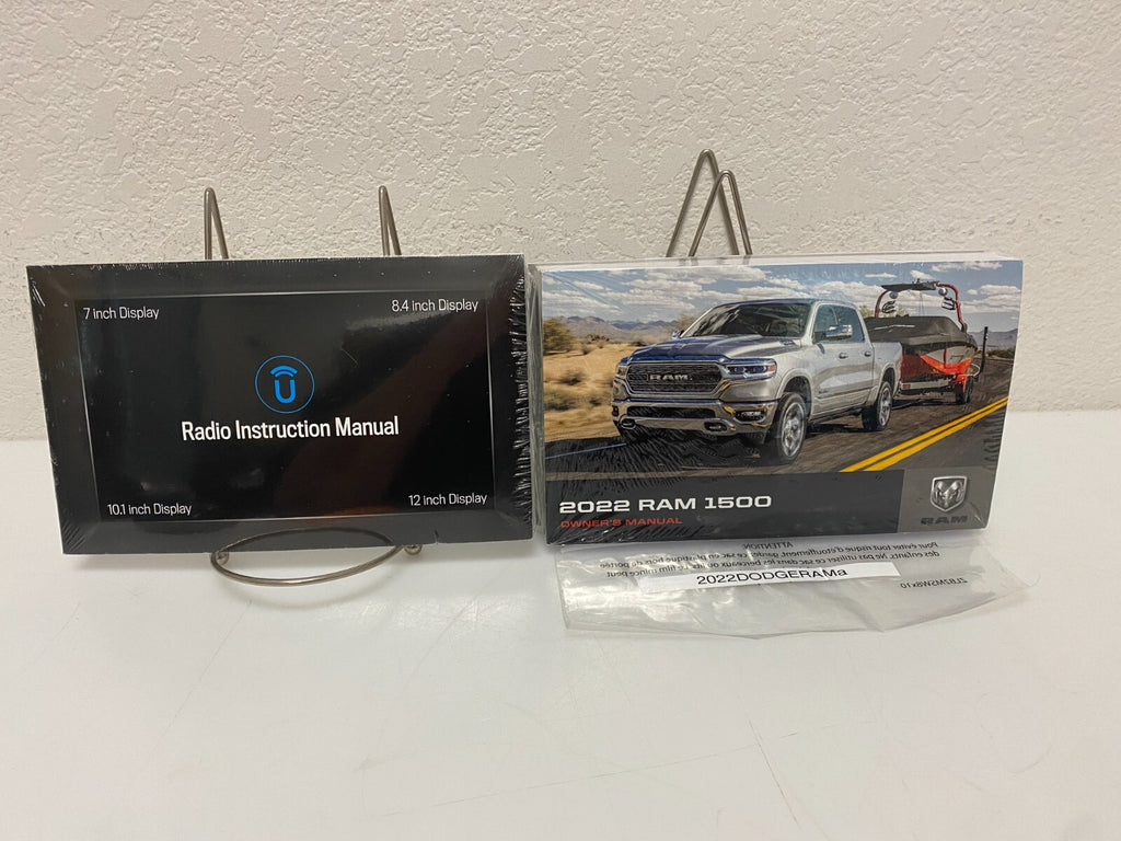 NEW STILL SEALED 2022 Dodge Ram 1500 Genuine OEM Owner's Manual w/ Free Shipping