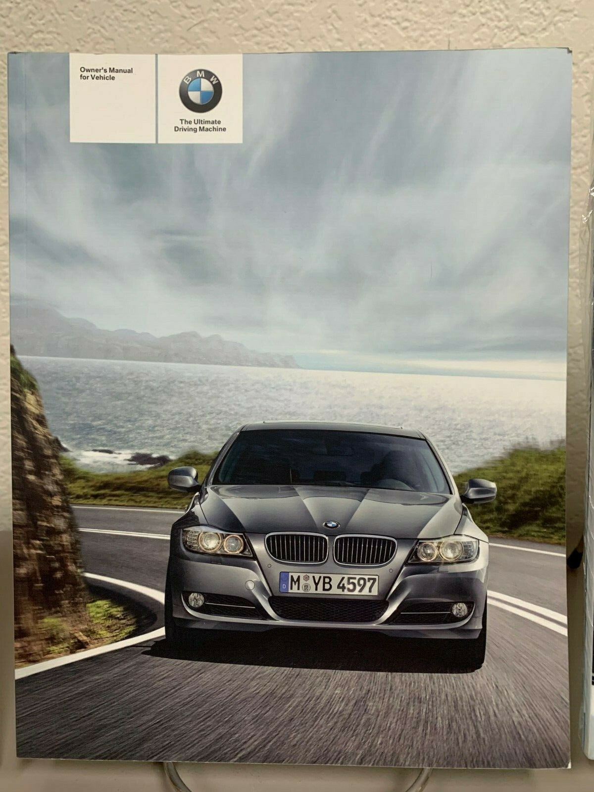 2011 BMW 3-Series Sedan/Sports Wagon Genuine OEM Owner's Manual Set w/BMW Case