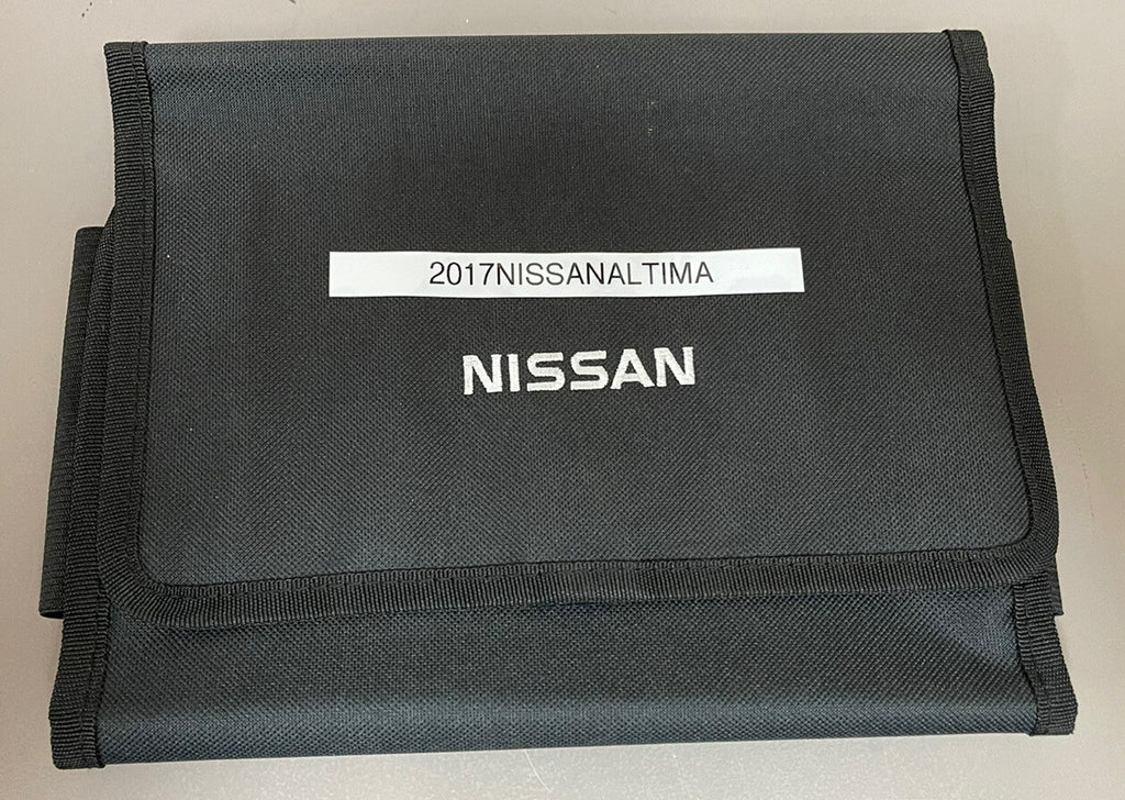 2017 Nissan Altima Sedan OEM Owner's Manual Set & Case