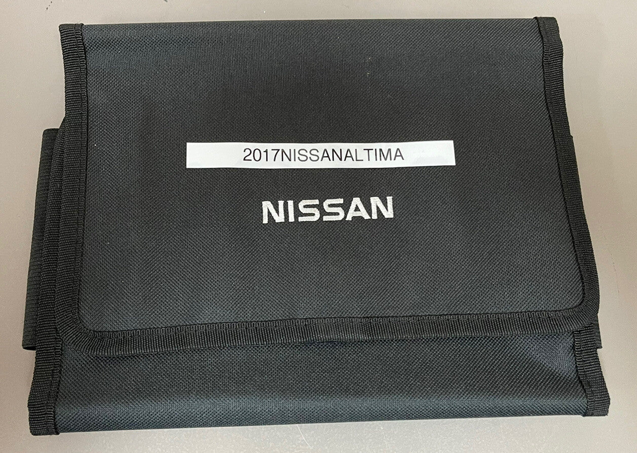 2017 Nissan Altima Sedan OEM Owner's Manual Set & Case