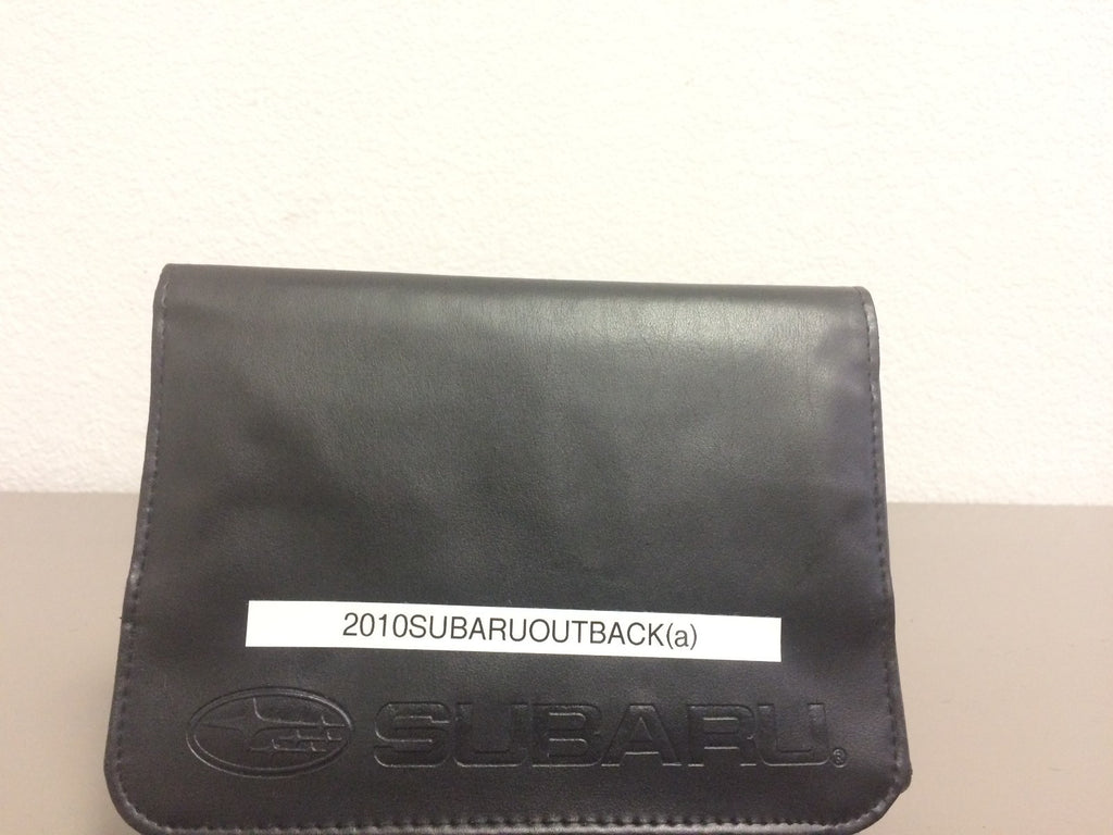 2010 Subaru Legacy/Outback Genuine OEM Owner's Manual Set w/Case--Free Shipping