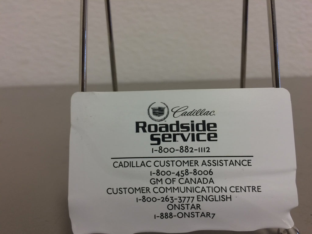 2001 Cadillac DeVille Genuine OEM Owner's Manual Set w/Case and Key FOB