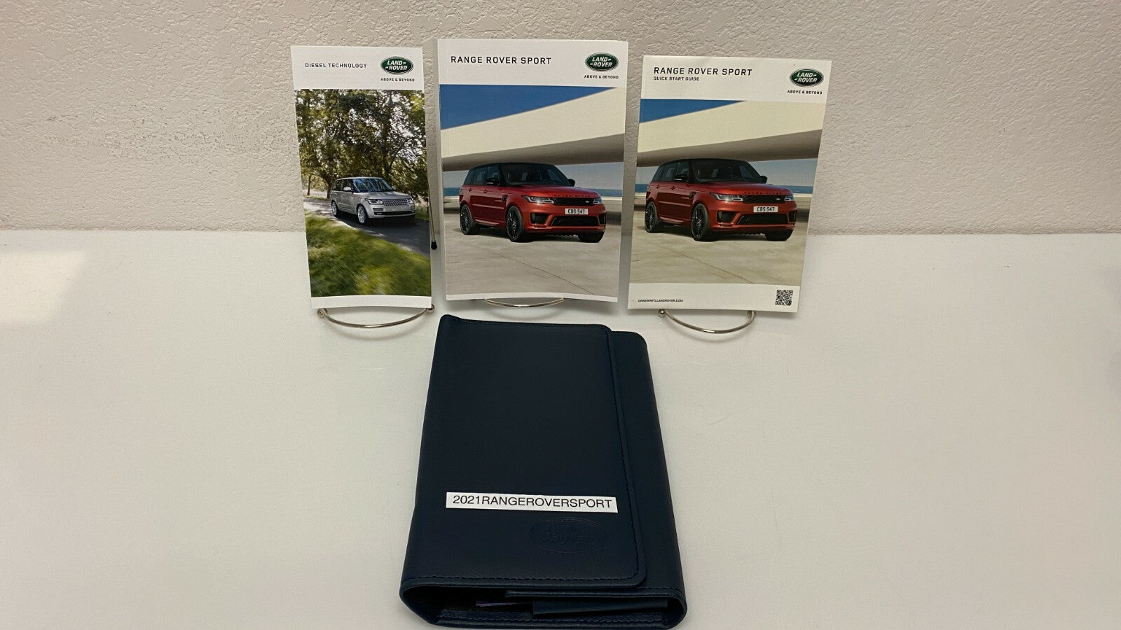 2021 Range Rover Sport OEM Owner's Manual Set w/Case