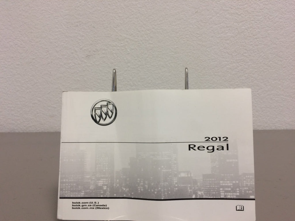 2012 Buick Regal Genuine OEM Owner's Manual Set with MyLink/IntelliLink Manual