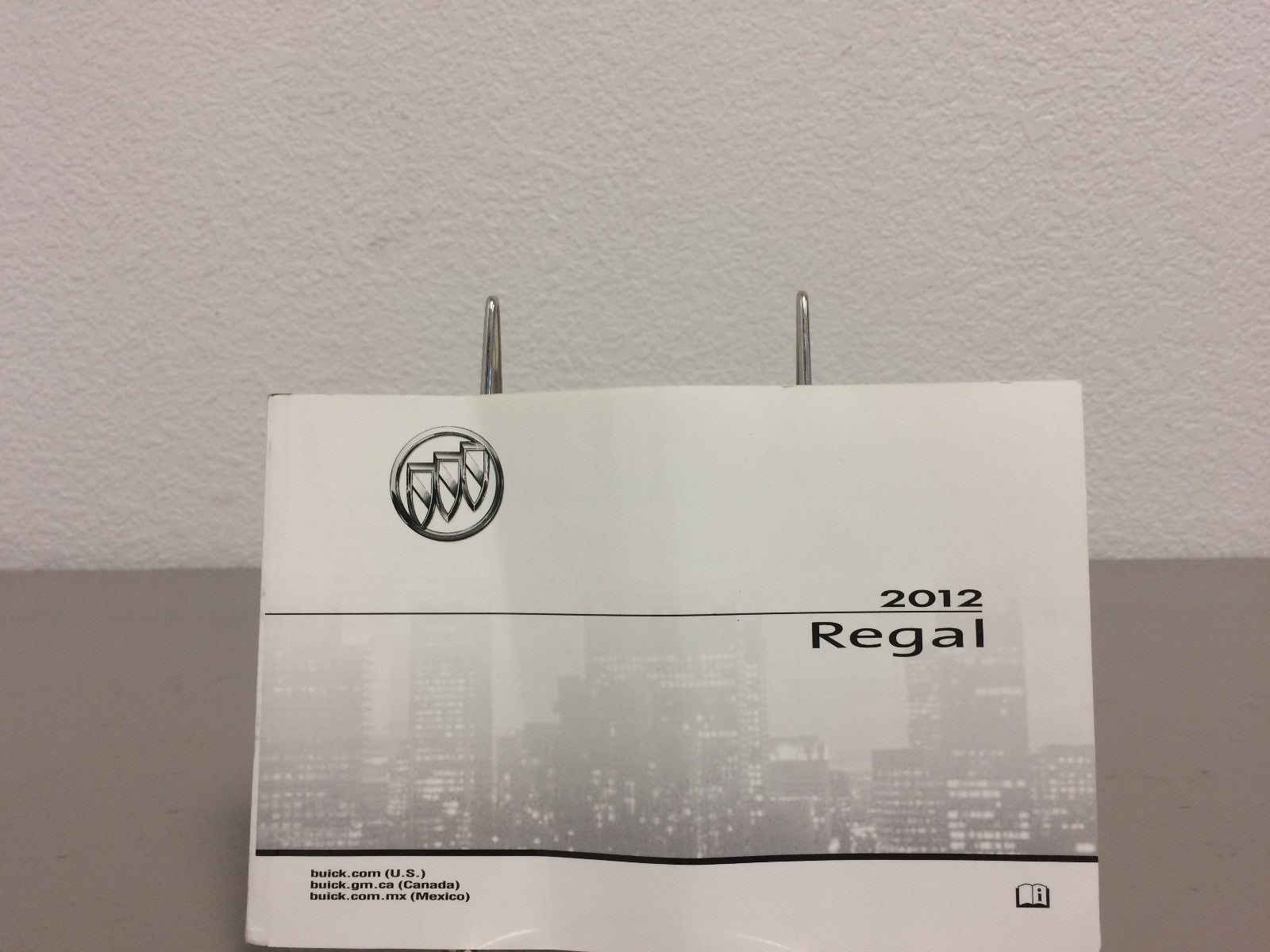 2012 Buick Regal Genuine OEM Owner's Manual Set with MyLink/IntelliLink Manual