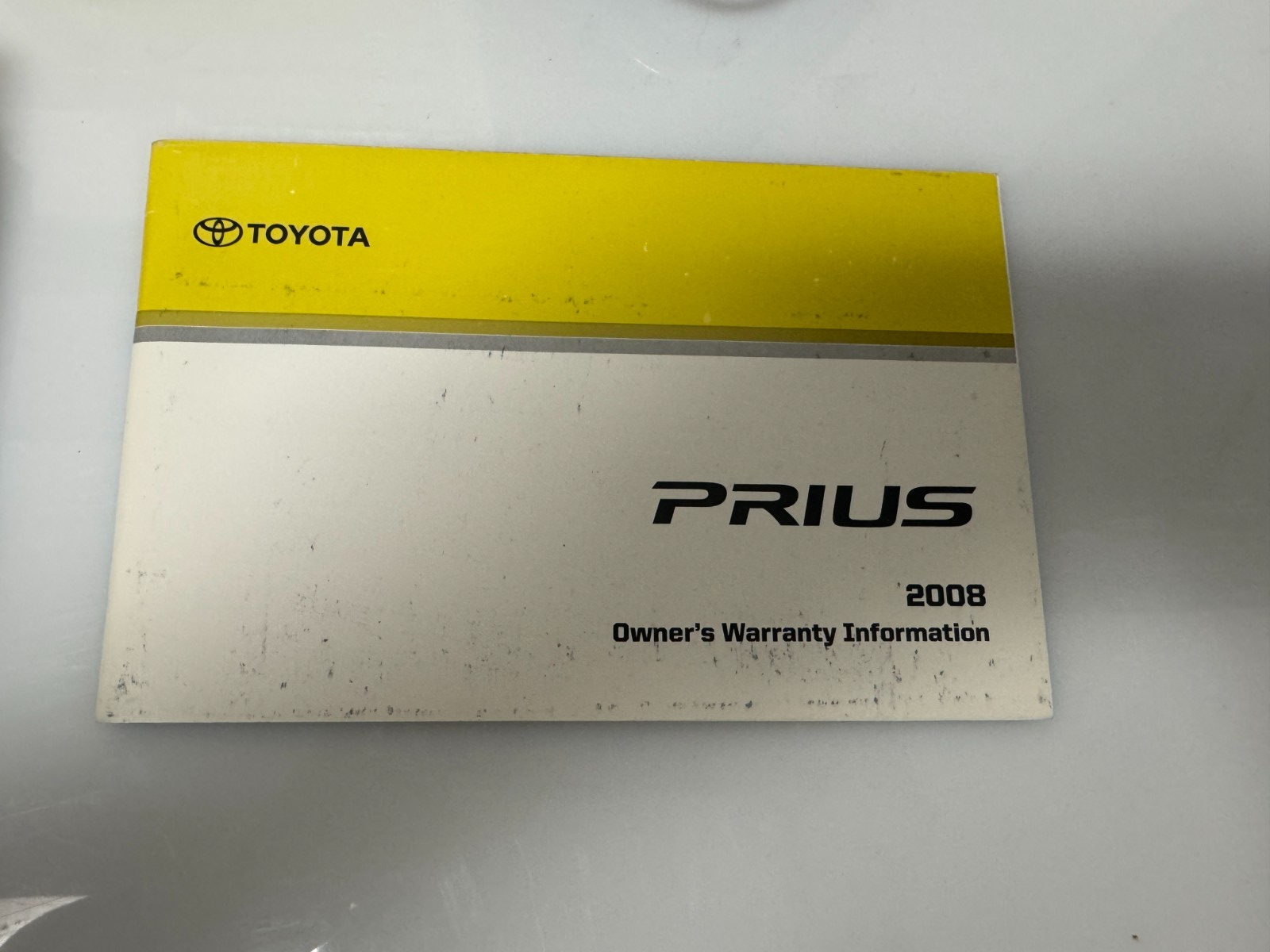 2008 Toyota Prius Genuine OEM Owner's Manual Set w/Toyota Case & Navigation