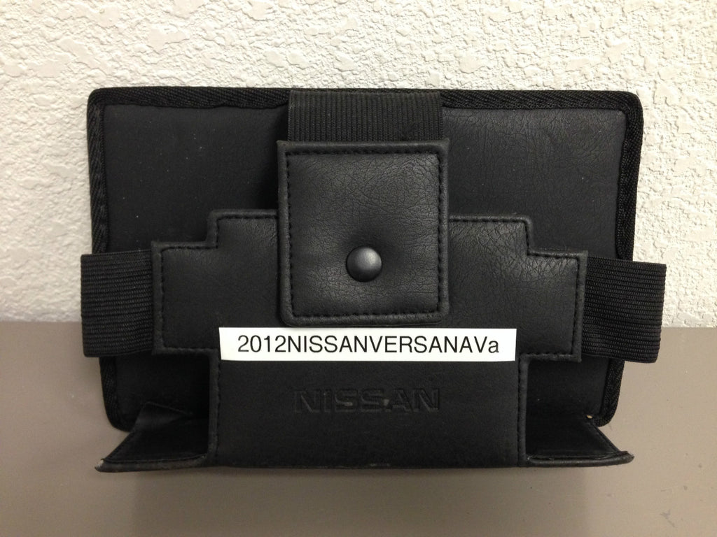 2012 Nissan Versa Genuine OEM Owner's Manual Set with Navigation and Case