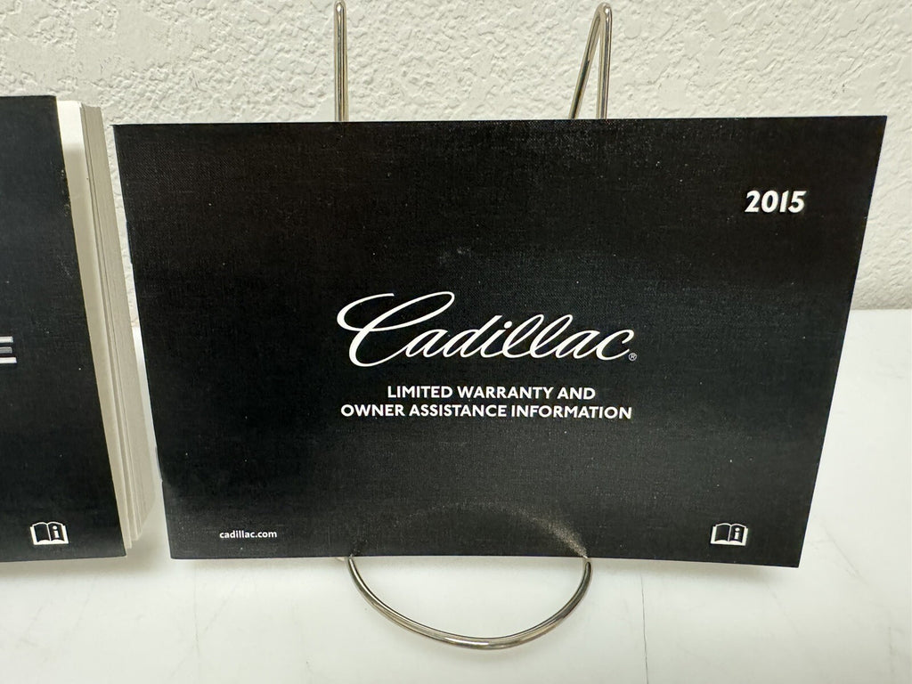 2015 Cadillac Escalade Genuine OEM Owner's Manual Set w/Navigation & Case